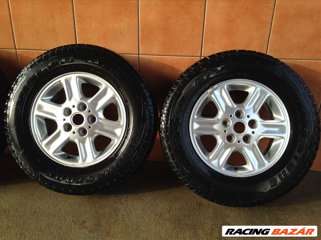 LAND ROVER FREELANDER 15" ALUFELNI NYÁRI 195/80R15 GUMIKKAL OLCSÓN!! 3. kép