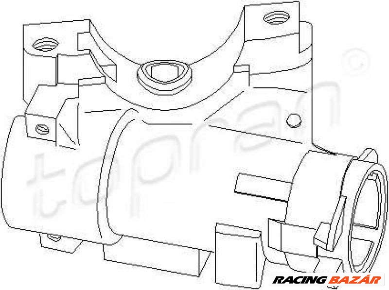 TOPRAN 110824 Kormányzár - SEAT, AUDI, VOLKSWAGEN, SKODA 1. kép