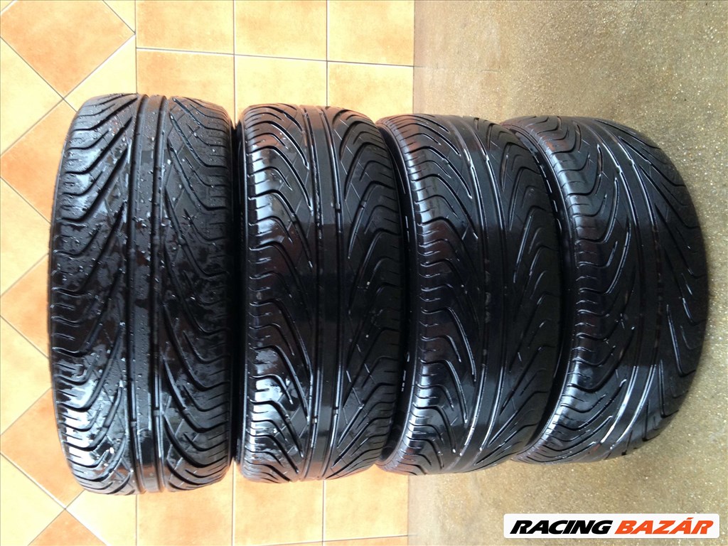 ENZO 15" ALUFELNI 4X100 NYÁRI 195/50R15 GUMIKKAL OLCSÓN!!! 5. kép