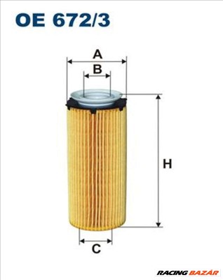 FILTRON oe6723 Olajszűrő - BMW