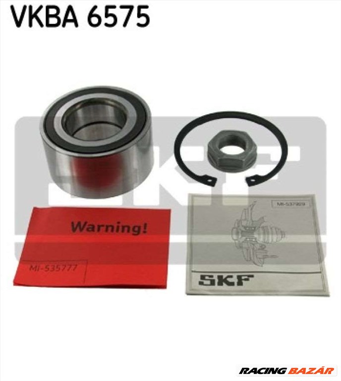 SKF VKBA 6575 Kerékcsapágy készlet - FIAT, PEUGEOT, CITROEN 1. kép