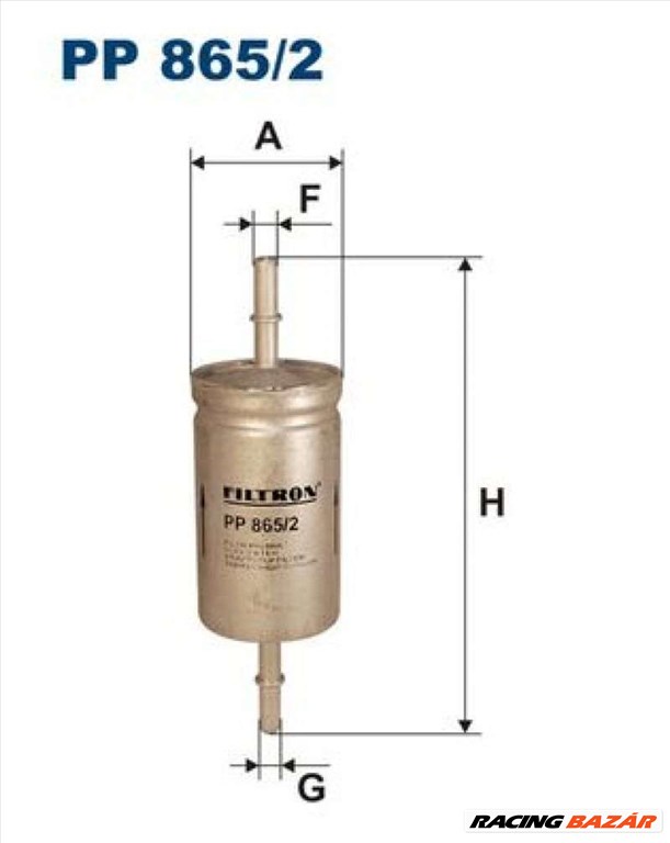 FILTRON pp8652 Üzemanyagszűrő - MERCEDES-BENZ, FORD, JAGUAR 1. kép