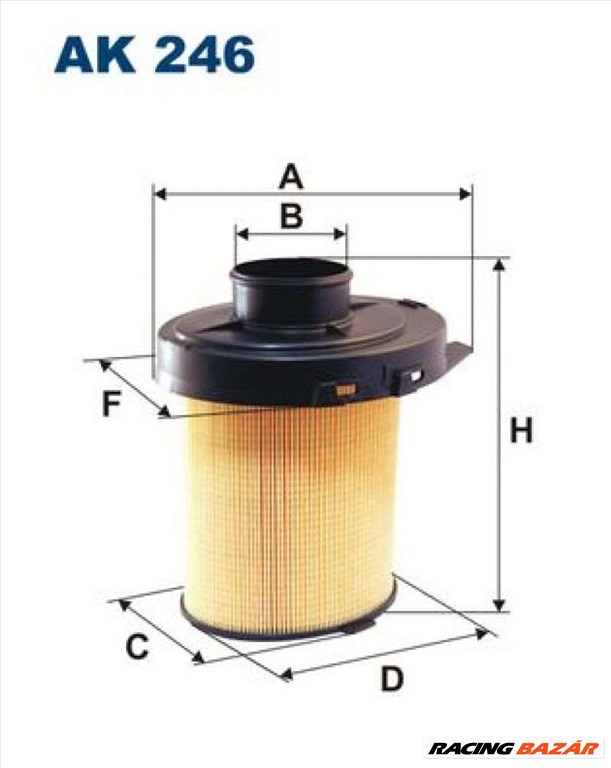 FILTRON ak246 Levegőszűrő - CITROEN, PEUGEOT, TALBOT 1. kép