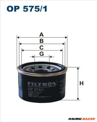 FILTRON op5751 Olajszűrő - SMART