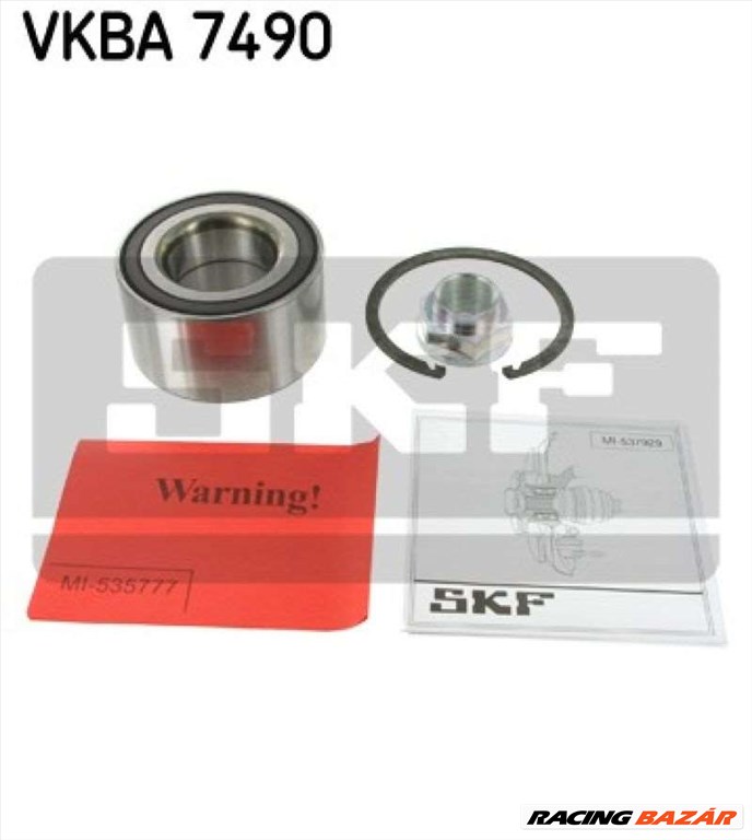 SKF VKBA 7490 Kerékcsapágy készlet - HONDA 1. kép
