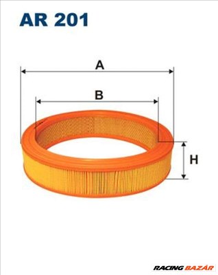 FILTRON ar201 Levegőszűrő - AUDI, VOLKSWAGEN, CITROEN, SEAT, SKODA