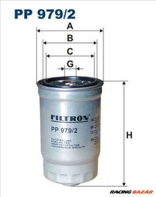 FILTRON pp9792 Üzemanyagszűrő - KIA, HYUNDAI