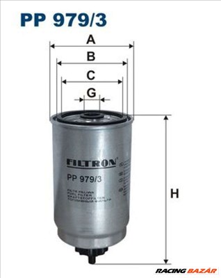 FILTRON pp9793 Üzemanyagszűrő - KIA, HYUNDAI