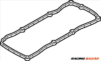 ELRING 175.360 Szelepfedél tömítés - RENAULT, NISSAN