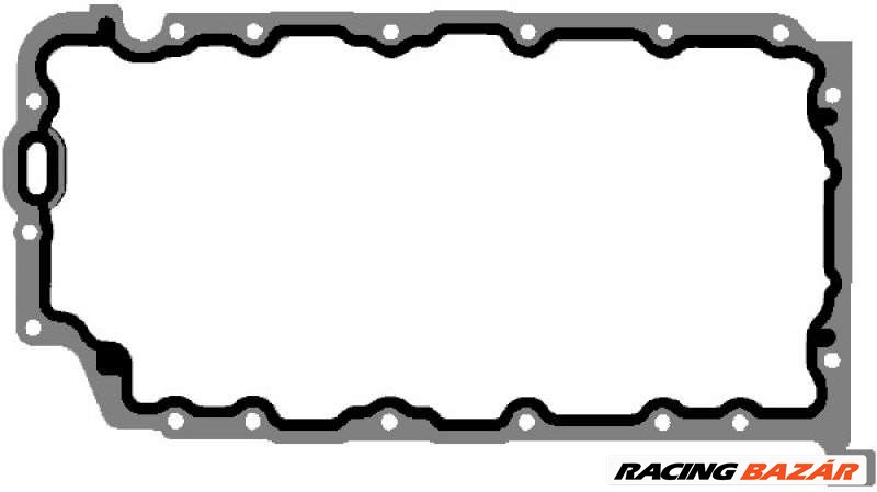 ELRING 477.060 Olajteknő tömítés - OPEL, VAUXHALL, SAAB, CHEVROLET 1. kép