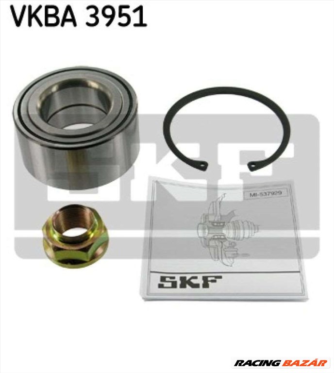 SKF VKBA 3951 Kerékcsapágy készlet - HONDA 1. kép