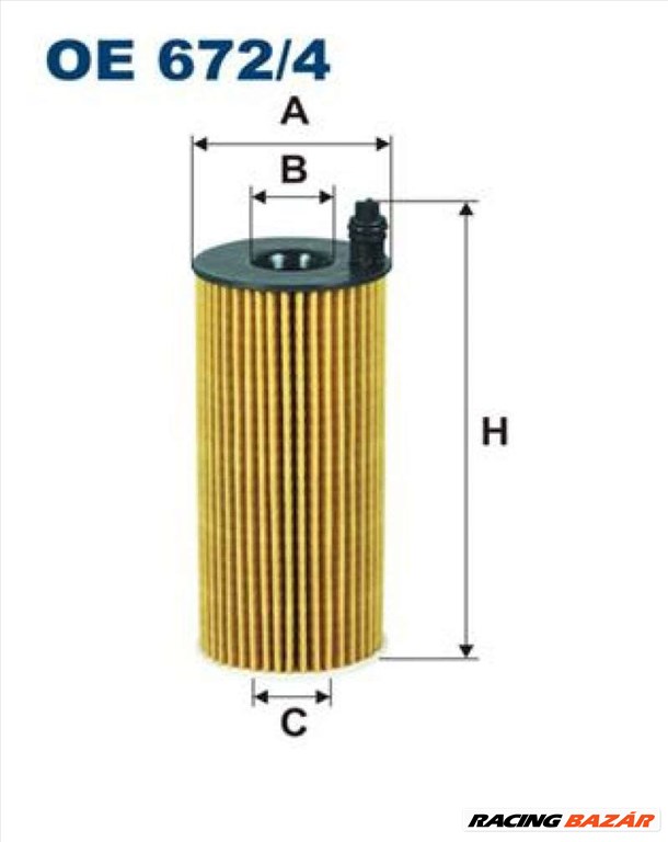 FILTRON oe6724 Olajszűrő - MINI, BMW, TOYOTA 1. kép