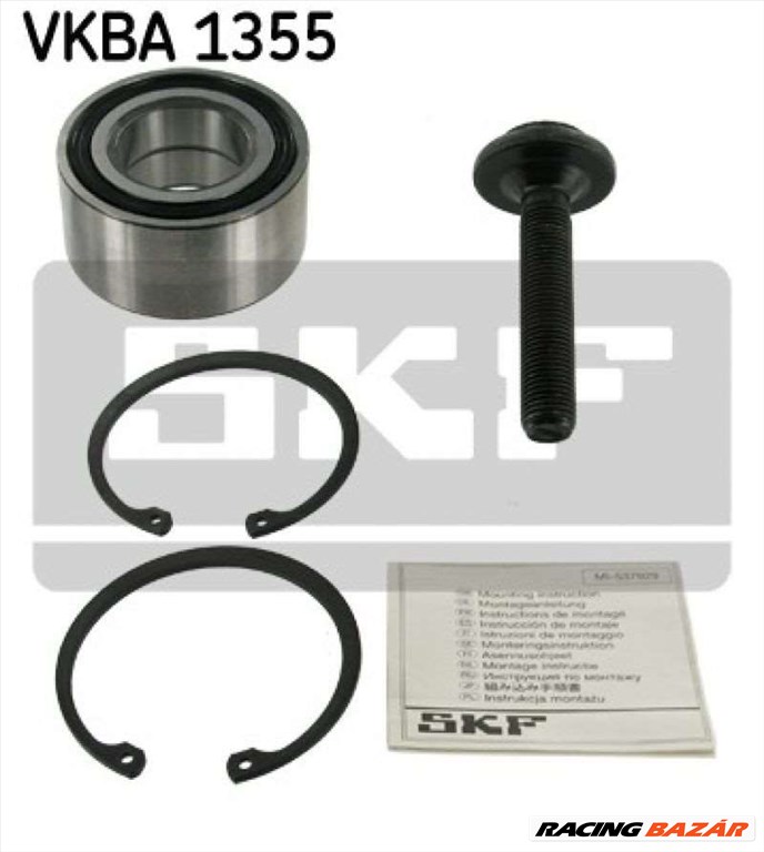 Skf Wiellagerset voor o.a. Audi, Vw, Skoda, Audi (Faw), Vw (Svw) - VKBA 1355, 7316575797461