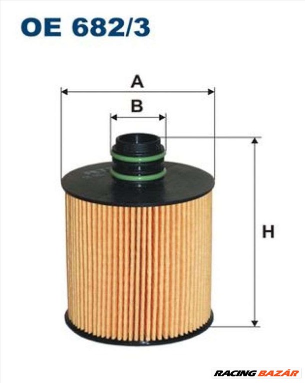 FILTRON oe6823 Olajszűrő - FIAT, ALFA ROMEO, LANCIA, VAUXHALL, OPEL, SUZUKI 1. kép