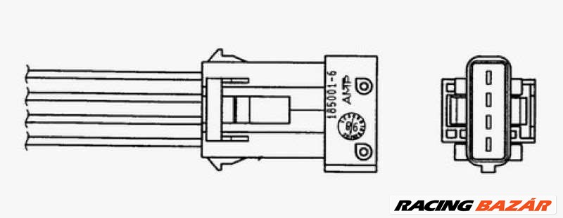 NGK 0378 Lambdaszonda - CITROEN, PEUGEOT, RENAULT, FIAT 1. kép