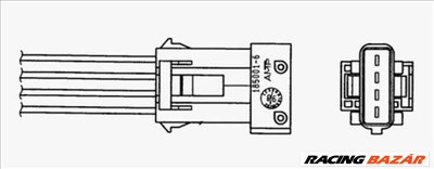 NGK 0378 Lambdaszonda - CITROEN, PEUGEOT, RENAULT, FIAT