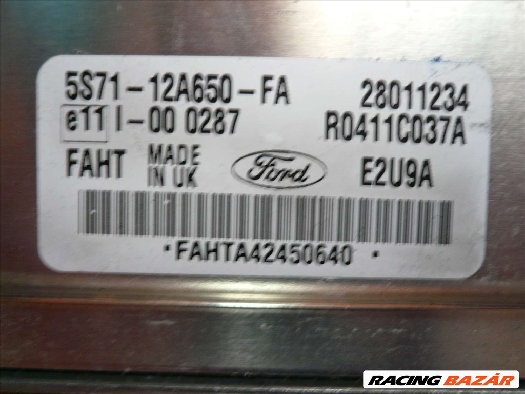 Ford mondeo  ECU motorvezérlő mk3 Mk4 2001-2014-ig FMBA,FMBB,N7BA N7BB  7. kép