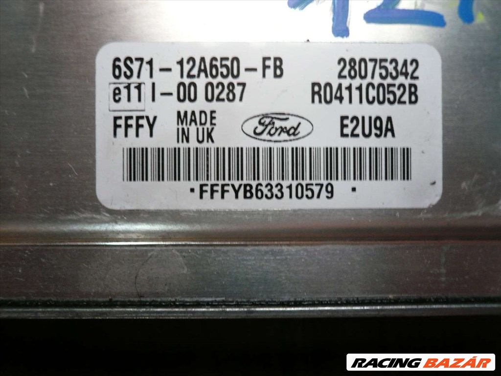 Ford mondeo  ECU motorvezérlő mk3 Mk4 2001-2014-ig FMBA,FMBB,N7BA N7BB  14. kép