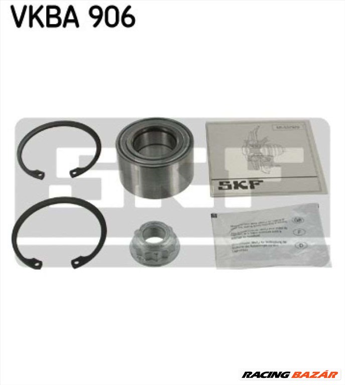 SKF VKBA 906 Kerékcsapágy készlet - VOLKSWAGEN, SEAT 1. kép