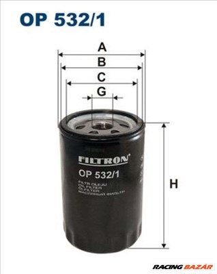 FILTRON op5321 Olajszűrő - FORD, MAZDA