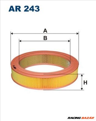 FILTRON ar243 Levegőszűrő - MAZDA, HONDA