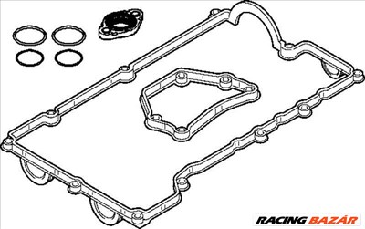 ELRING 382.711 Szelepfedél tömítéskészlet - BMW