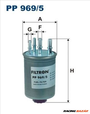 FILTRON pp9695 Üzemanyagszűrő - JAGUAR
