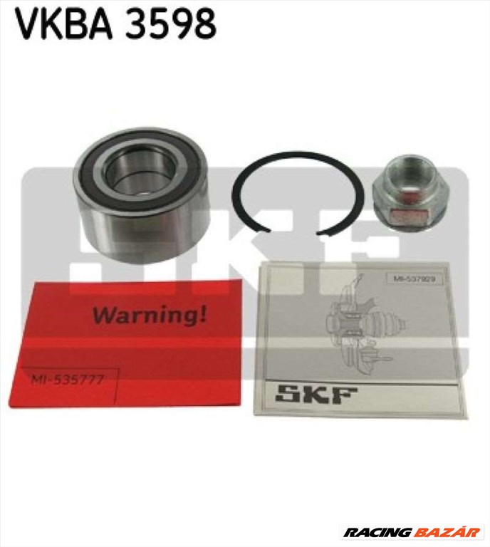 SKF VKBA 3598 Kerékcsapágy készlet - FIAT, LANCIA, VAUXHALL, OPEL 1. kép