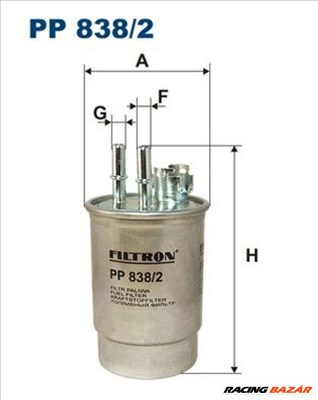 FILTRON pp8382 Üzemanyagszűrő - FORD