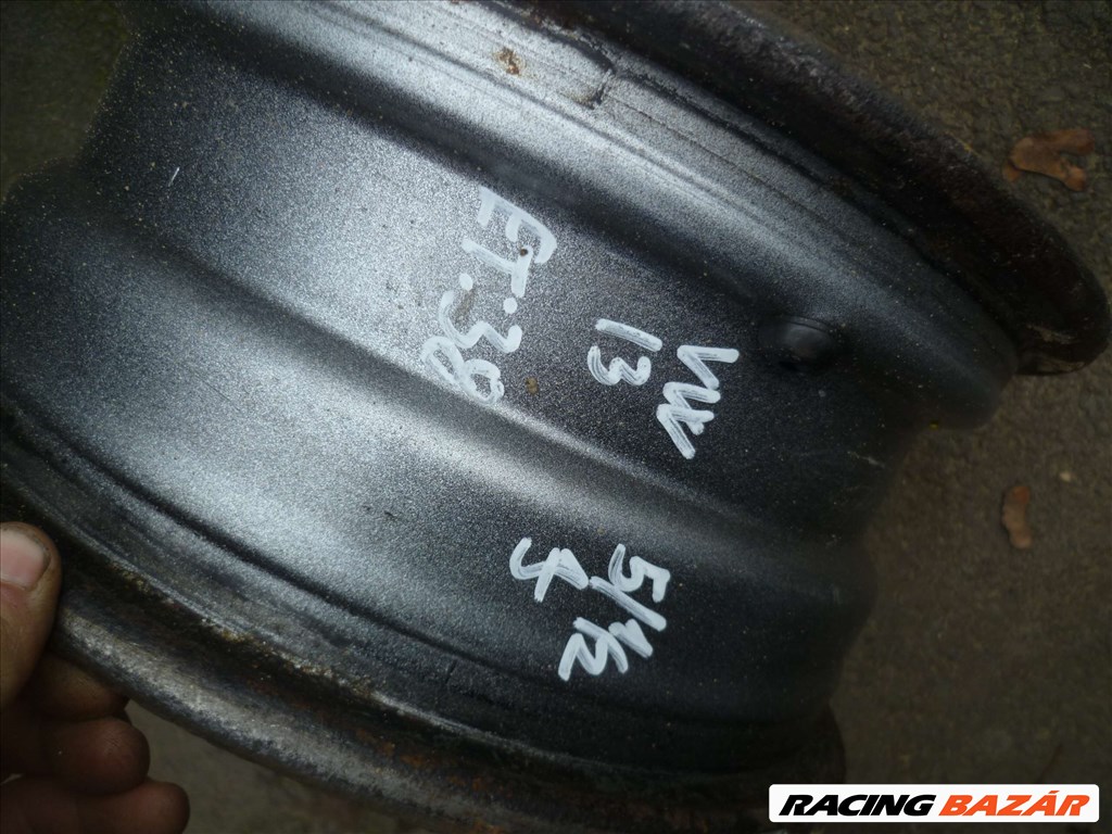    VW   13AS  ,,4x100 lyukosztású 5,5JJ 13" használt lemezfelni 4. kép