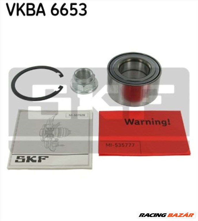 SKF VKBA 6653 Kerékcsapágy készlet - FORD, MAZDA 1. kép