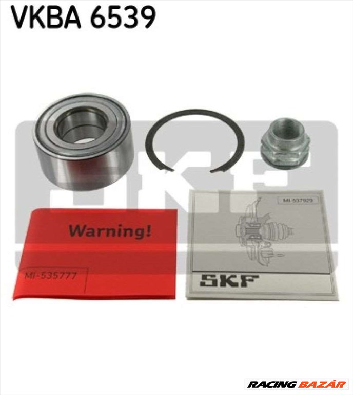 SKF VKBA 6539 Kerékcsapágy készlet - FIAT, ALFA ROMEO 1. kép