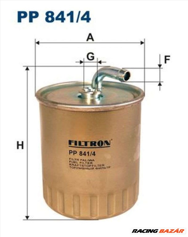 FILTRON pp8414 Üzemanyagszűrő - MERCEDES-BENZ 1. kép