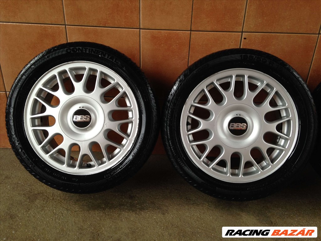 BBS 15" ALUFELNI 4x100 NYÁRI 195/50R15 GUMIVAL OLCSÓN!!! 2. kép