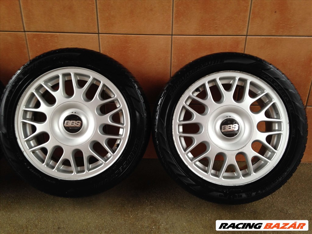 BBS 15" ALUFELNI 4x100 NYÁRI 195/50R15 GUMIVAL OLCSÓN!!! 3. kép