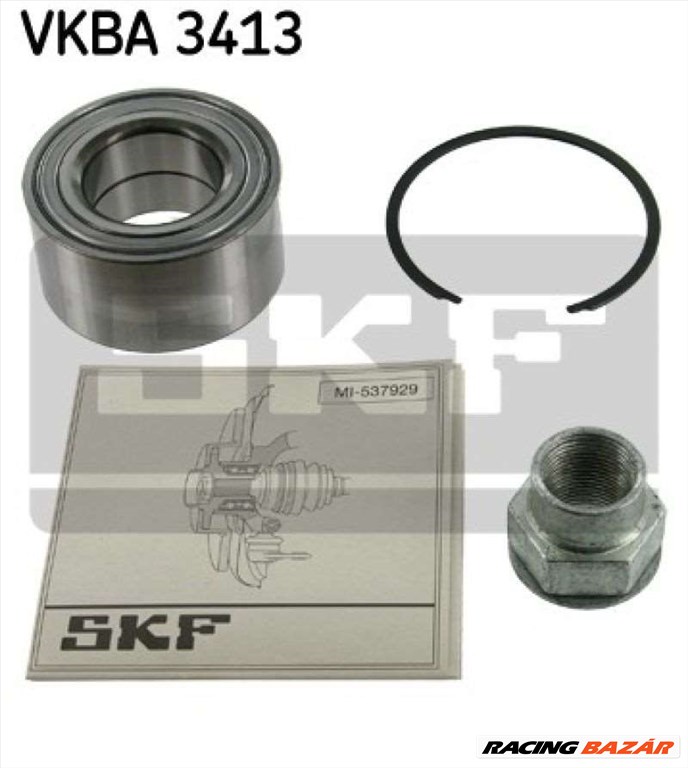 SKF VKBA 3413 Kerékcsapágy készlet - FIAT 1. kép