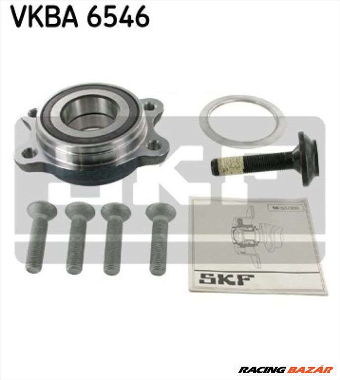 SKF VKBA 6546 Kerékcsapágy készlet - AUDI, VOLKSWAGEN 1. kép