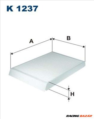 FILTRON k1237 Pollenszűrő - LAND ROVER, VOLVO