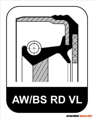 ELRING 524.973 Főtengely szimmering - BMW, VOLKSWAGEN, ALFA ROMEO, MERCEDES-BENZ, FORD, RENAULT, MITSUBISHI