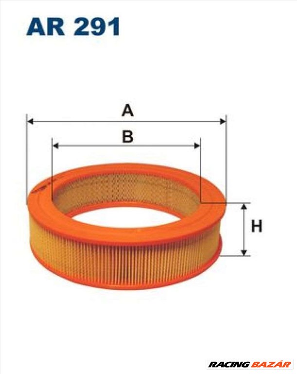 FILTRON ar291 Levegőszűrő - NISSAN, ISUZU, VAUXHALL, TOYOTA, OPEL 1. kép