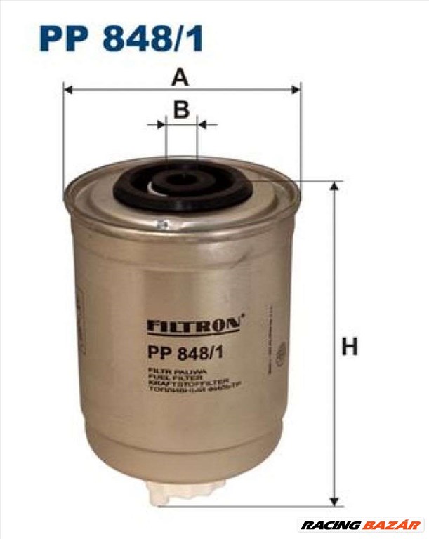 FILTRON pp8481 Üzemanyagszűrő - FORD 1. kép