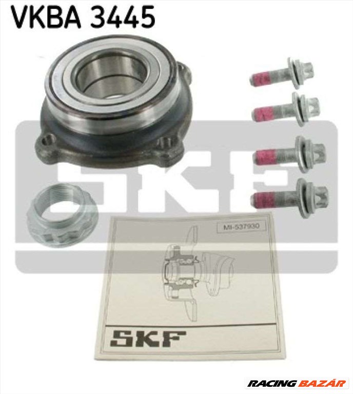 SKF VKBA 3445 Kerékcsapágy készlet - BMW 1. kép