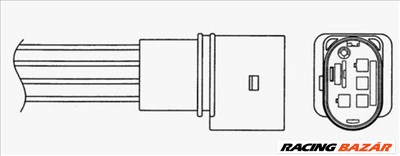 NGK 1868 Lambdaszonda - VOLKSWAGEN