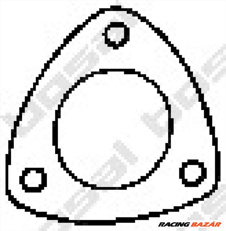 BOSAL 256189 Kipufogócső tömítés - AUDI, VOLKSWAGEN, SEAT, SKODA, FORD 1. kép