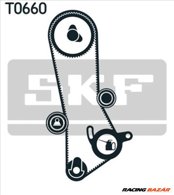 SKF VKMA 91400 Vezérműszíj készlet - TOYOTA