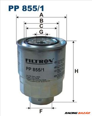 FILTRON pp8551 Üzemanyagszűrő - TOYOTA, HONDA