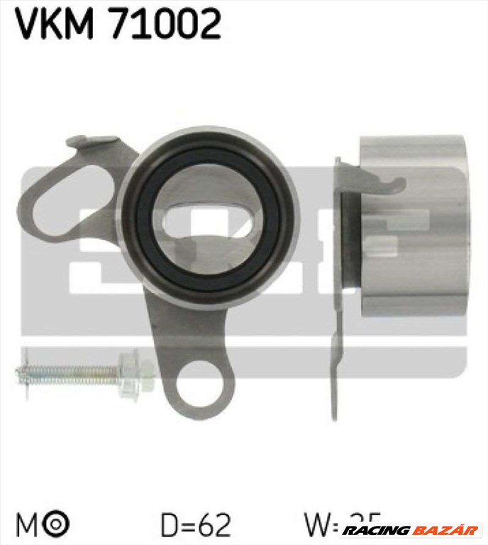 SKF VKM 71002 Vezérműszíj feszítő - VOLKSWAGEN, TOYOTA 1. kép