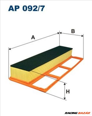 FILTRON ap0927 Levegőszűrő - FIAT, LANCIA, FORD, ALFA ROMEO
