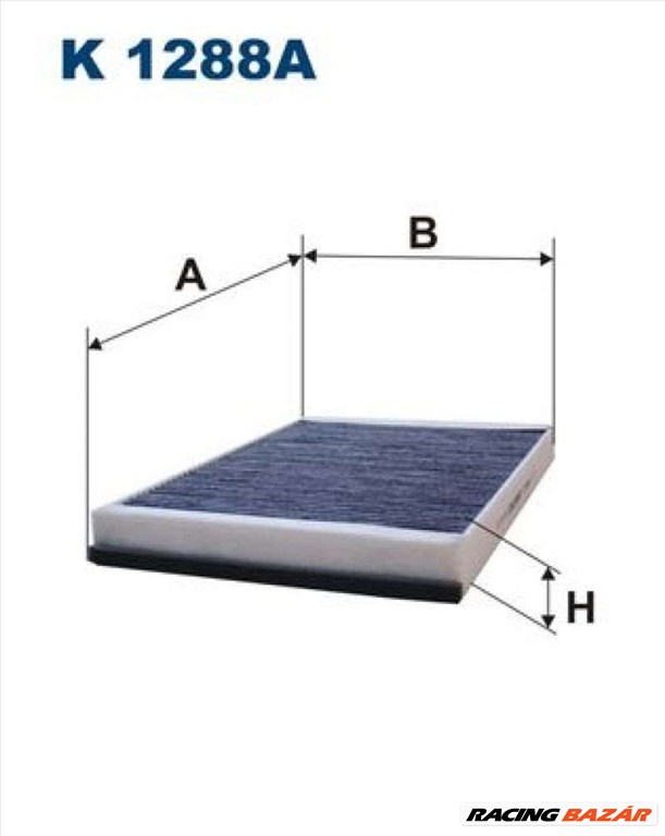 FILTRON k1288a Pollenszűrő - MERCEDES-BENZ, VOLKSWAGEN 1. kép