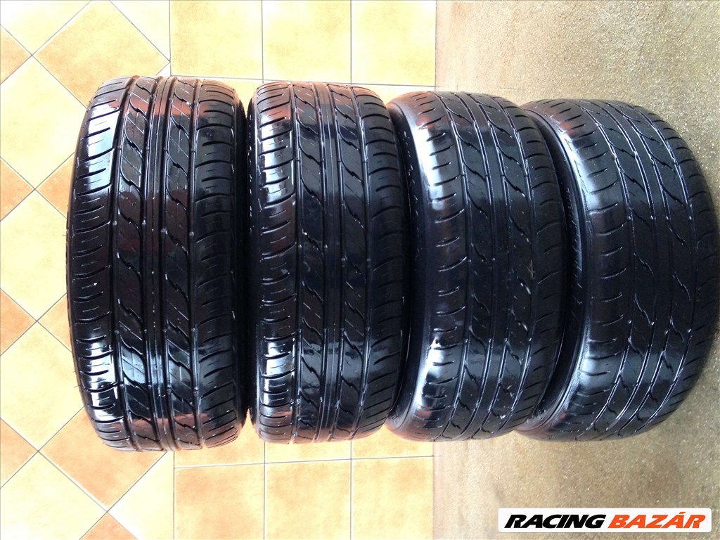 ALUETT 15" ALUFELNI 4X100 NYÁRI 195/50R15 GUMIKKAL OLCSÓN!!! 5. kép